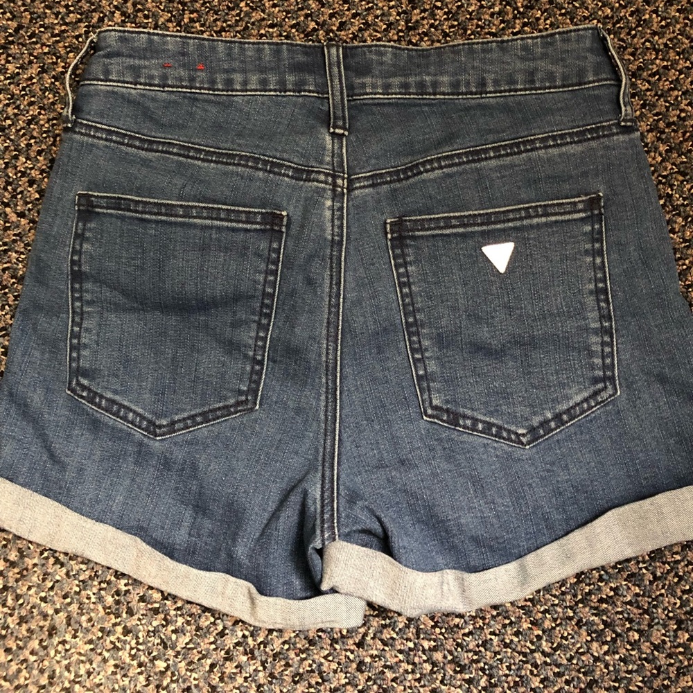 Denim highwaisted shorts - Picture 2 of 2